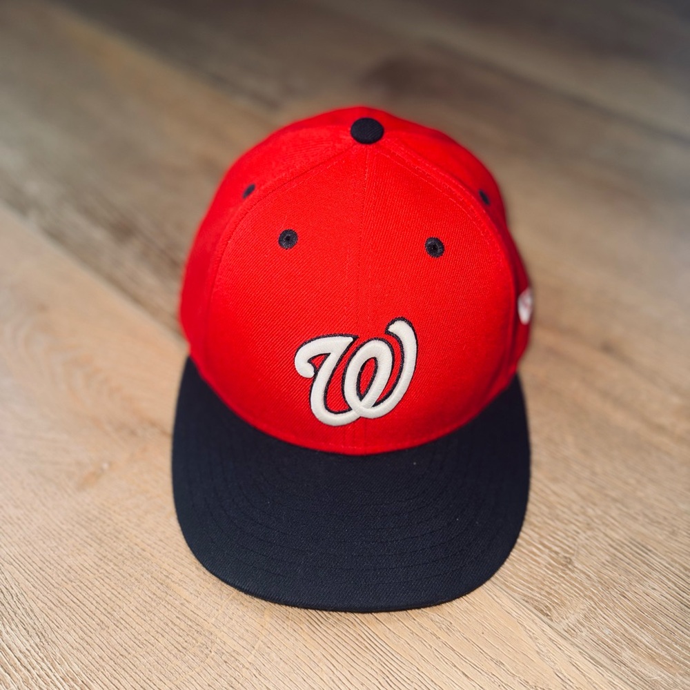 Washington Nationals 59FIFTY FITTED HAT official On-Field Cap